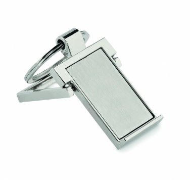 Logotrade promotional gift picture of: Metal key ring phone stand Seinajoki